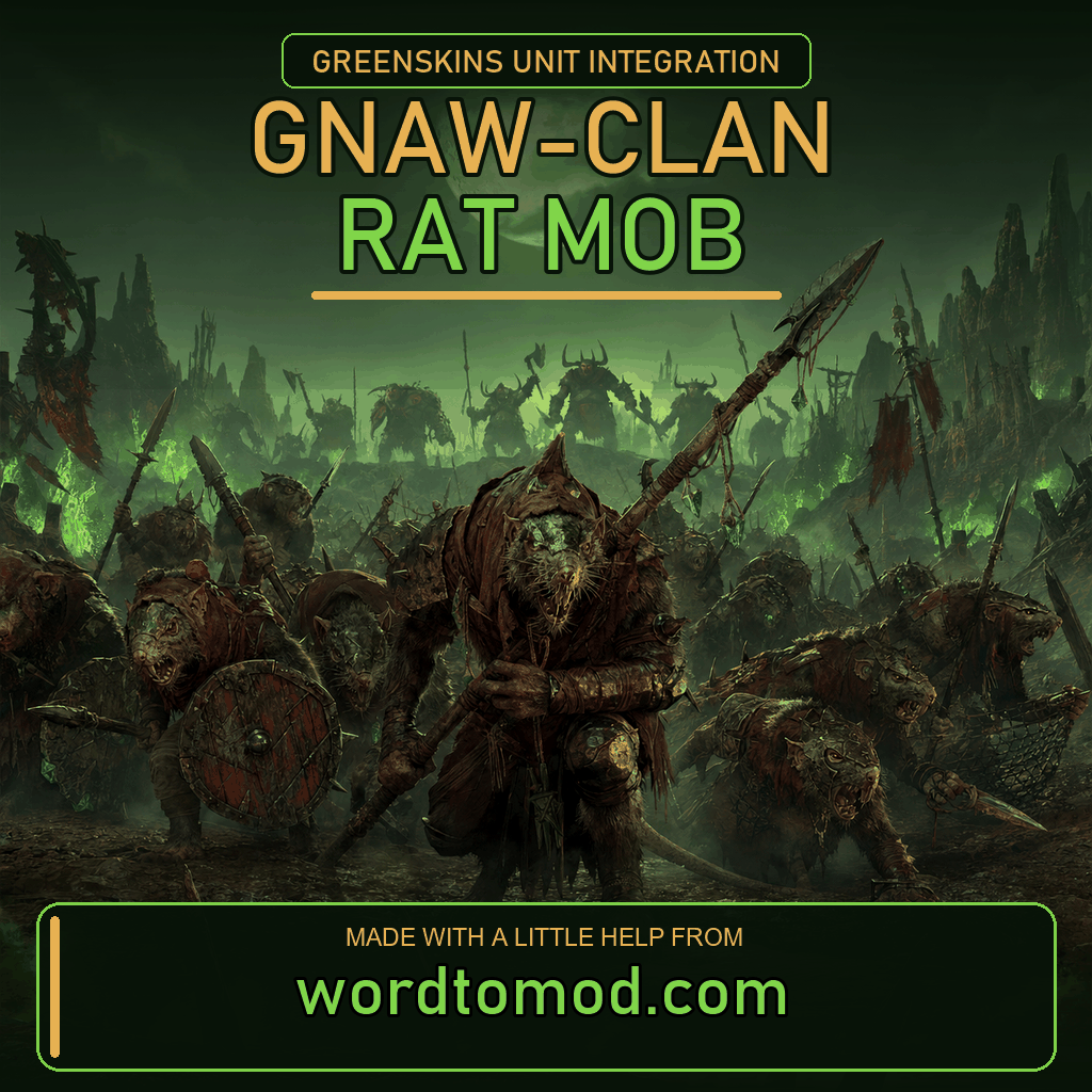 Gnaw-Clan Rat Mob for Greenskins