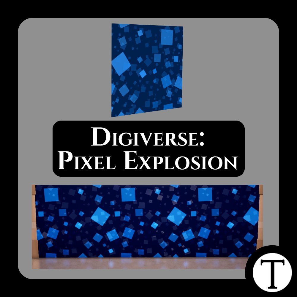 Digiverse: Pixel Explosion Wallpaper