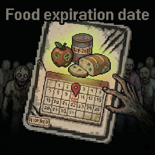 FoodExpirationDate (食物保质期参考) – Project Zomboid Mod