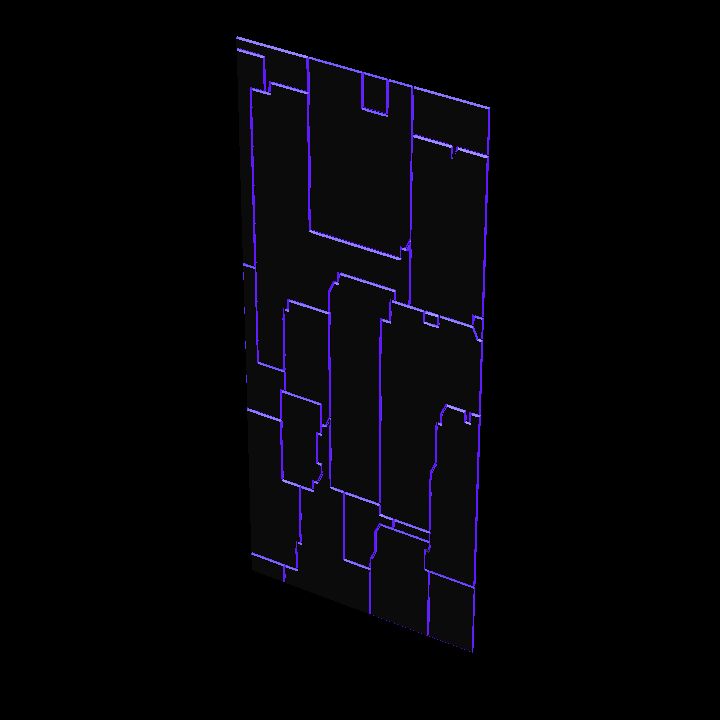 Scifi panel walls 1 tall