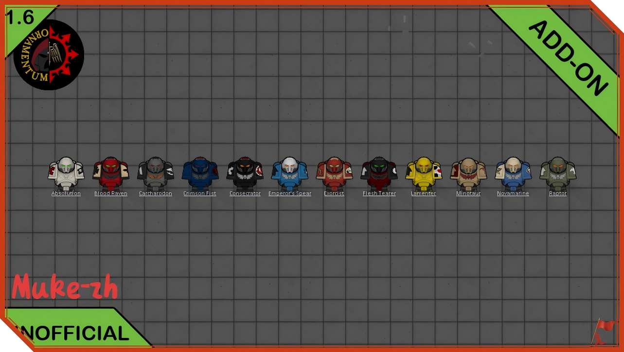 RimDark 40k - SUBMOD: Specific Marine Xenotypes II简中汉化