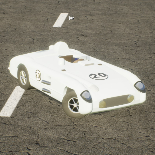 Mercedes Benz 300 SLR Le Mans