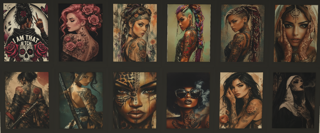 [NR] Tatt Wall Art
