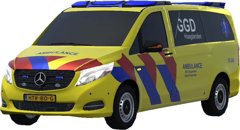 Ambulance RR 15-345 GGD Haaglanden