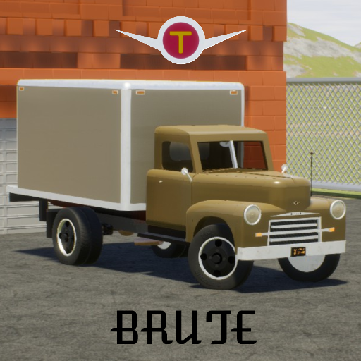 Troubadour brute 2 ton 1952 boxtruck