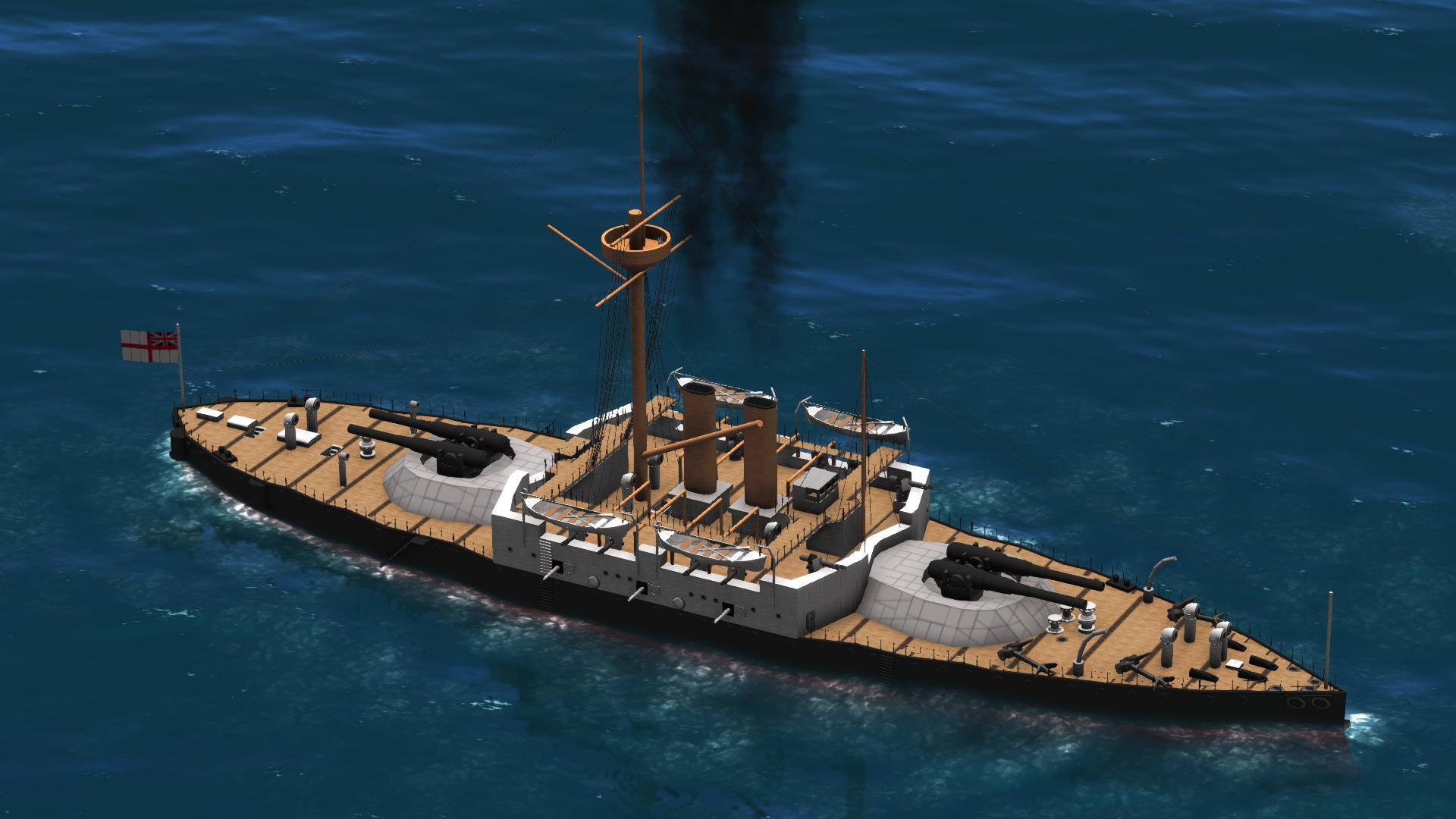 HMS Collingwood 1882