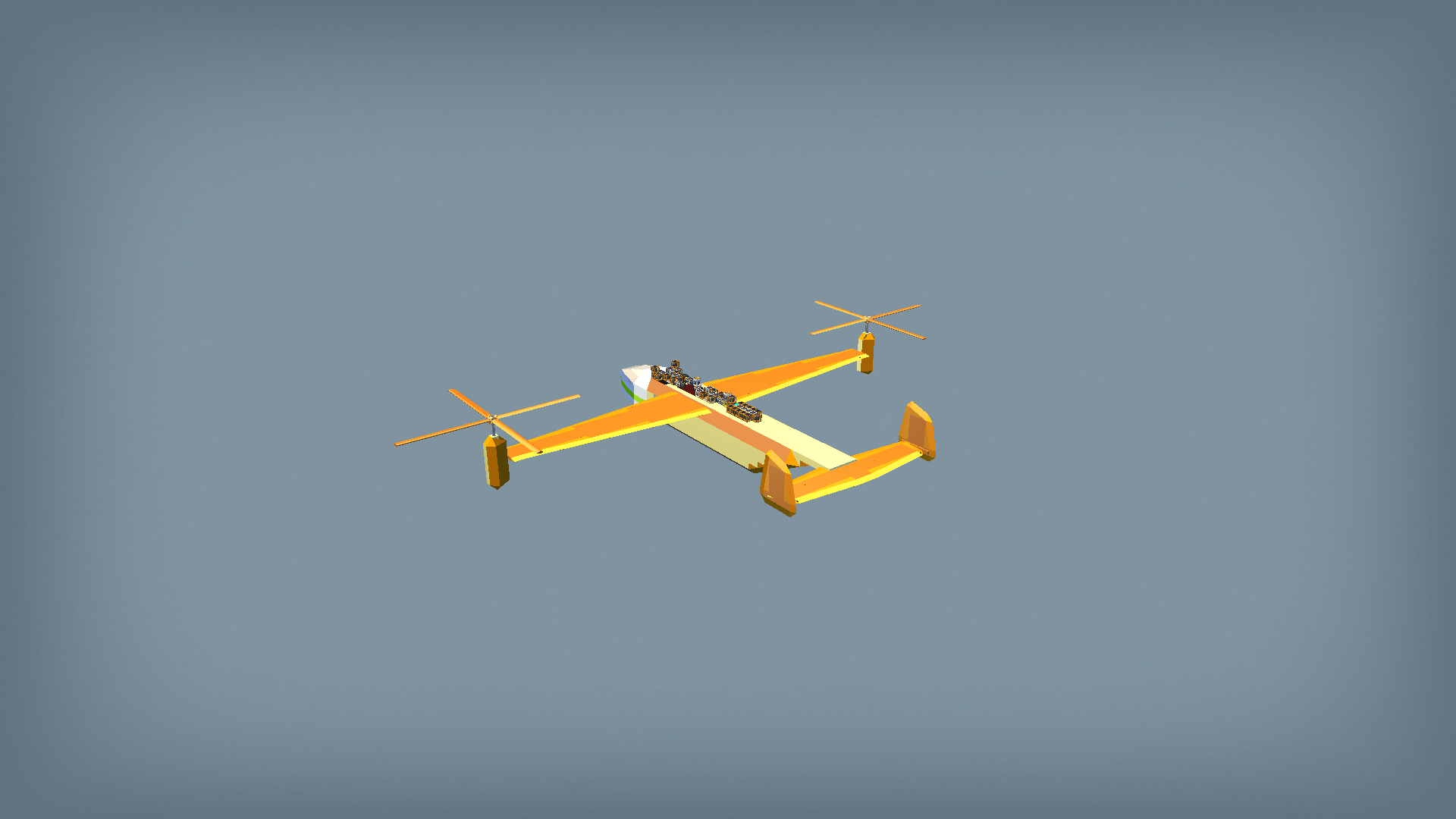 VTOL plane project preview