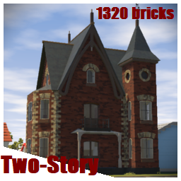 Two-Story House | Двухэтажный дом preview