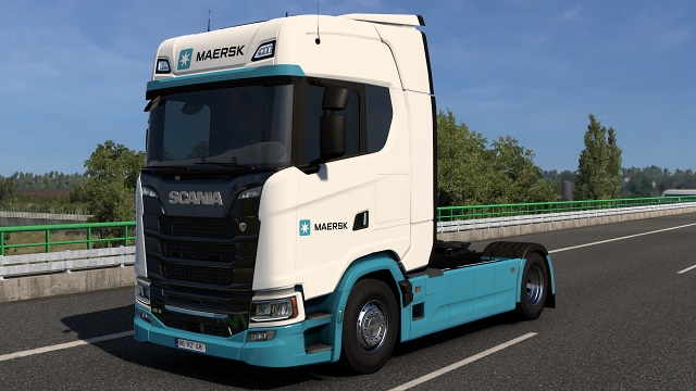 8K MAERSK SCANIA S BEV BY RODONITCHO MODS 1.0 1.40 1.59 01 06 2026