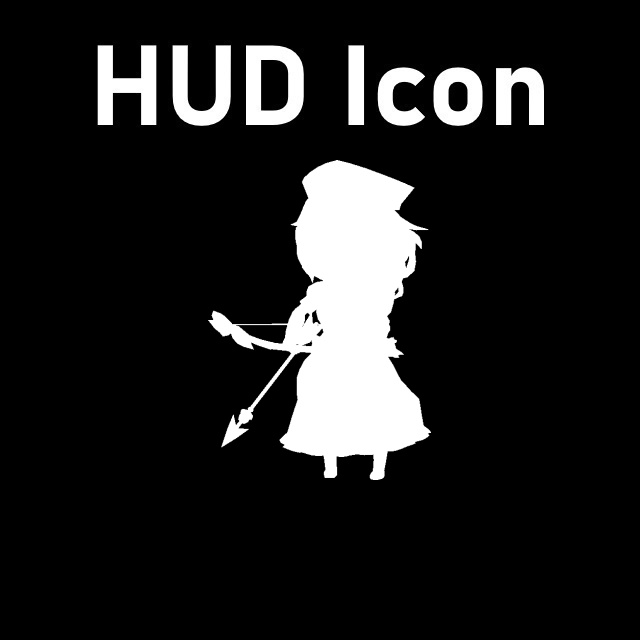 Touhou - Cannonball Eirin HUD Icon (Defibrillator)

