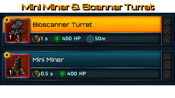 Mini Miner & Scanner Turrent (Entity Patcher)