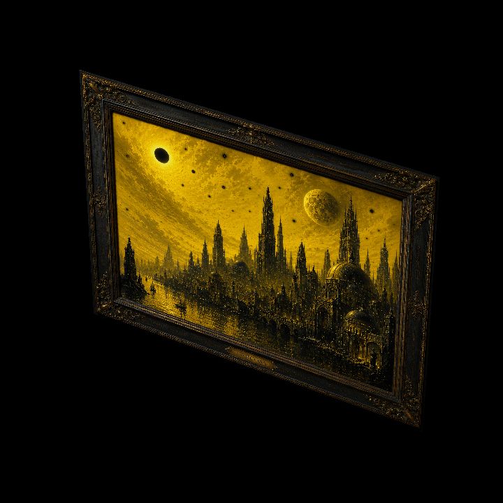 Painting, City of Carcosa