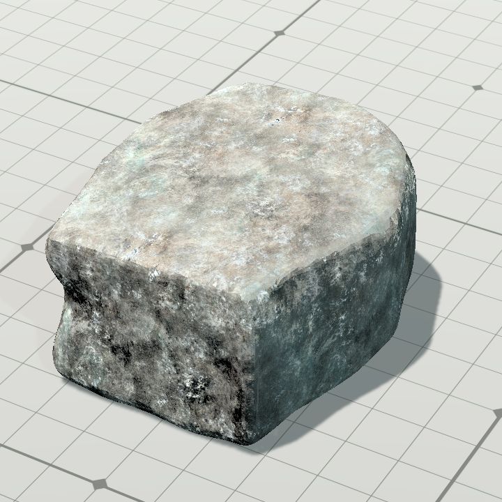 Boulder rocks B - slab horiz 2