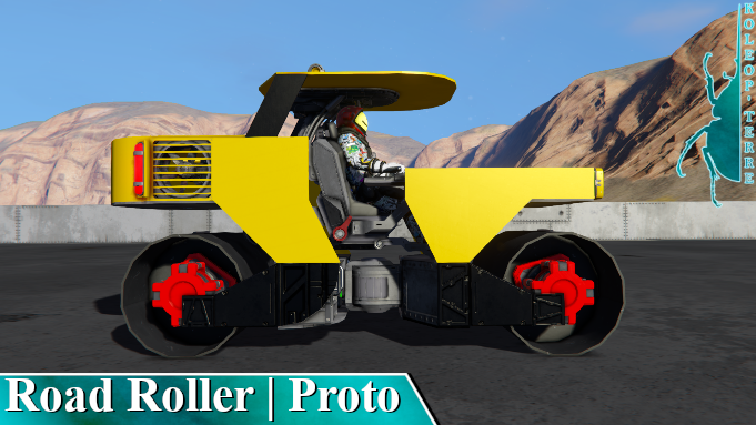 Koleop'Terre Road Roller Prototype | Creative only
