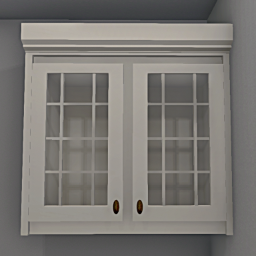 Maison Kitchen hanging glass cabinet 100 cm