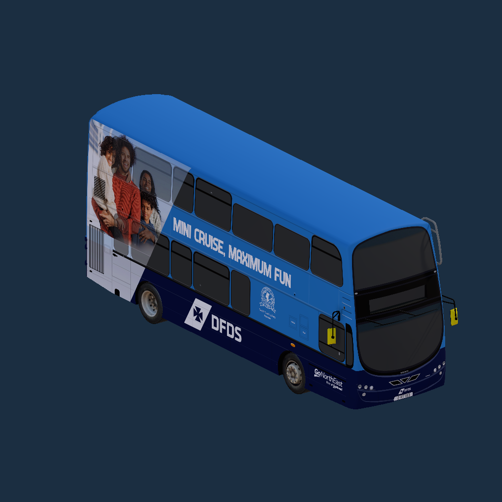Go North East DFDS Blue