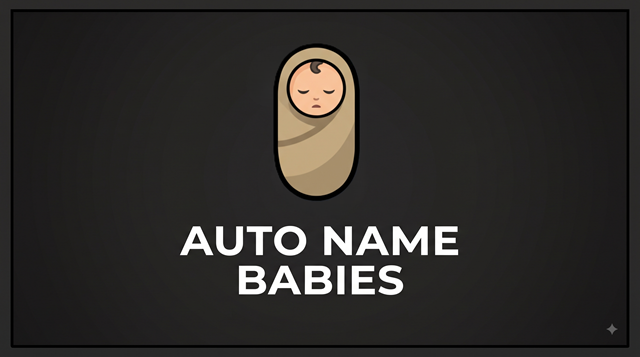 Auto Name Babies
