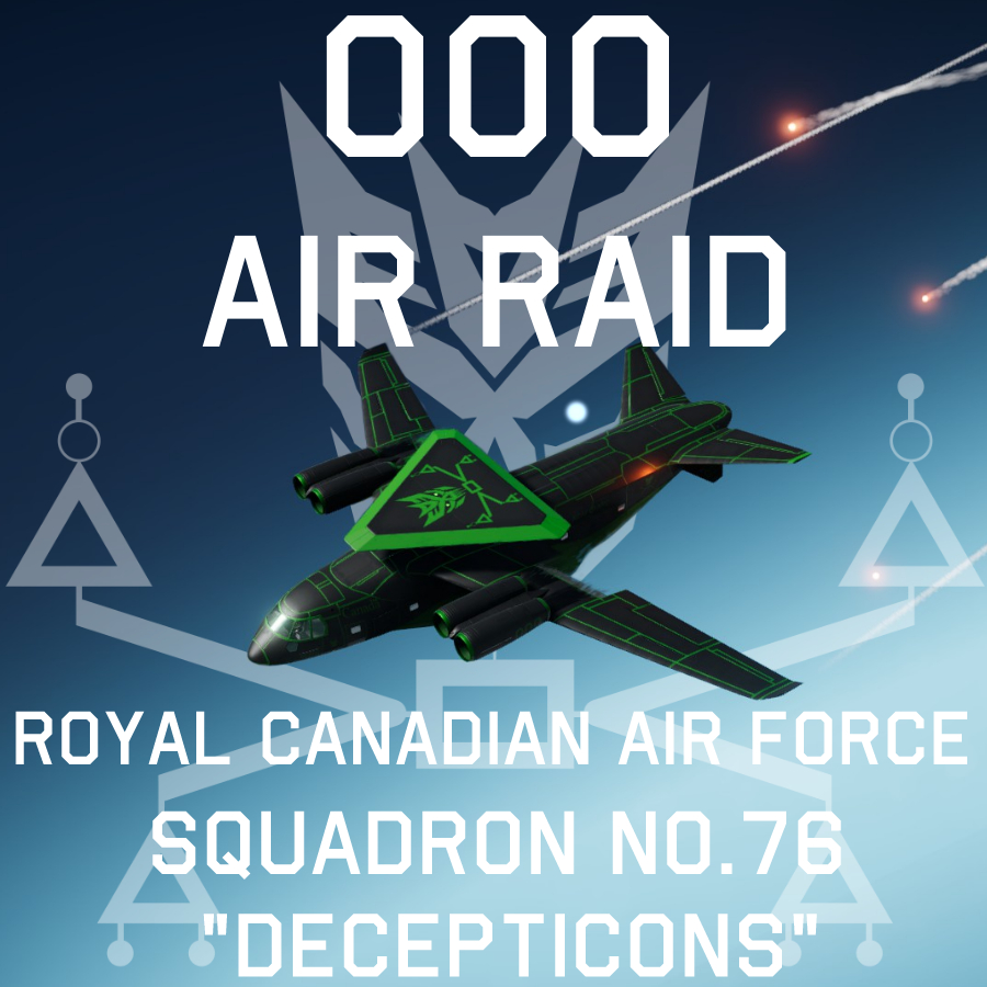 RCAF Squadron no. 76 000 "Air Raid" MC-260 Chimera