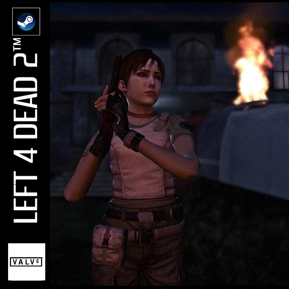 Zoey Dressed as Rebecca Chambers