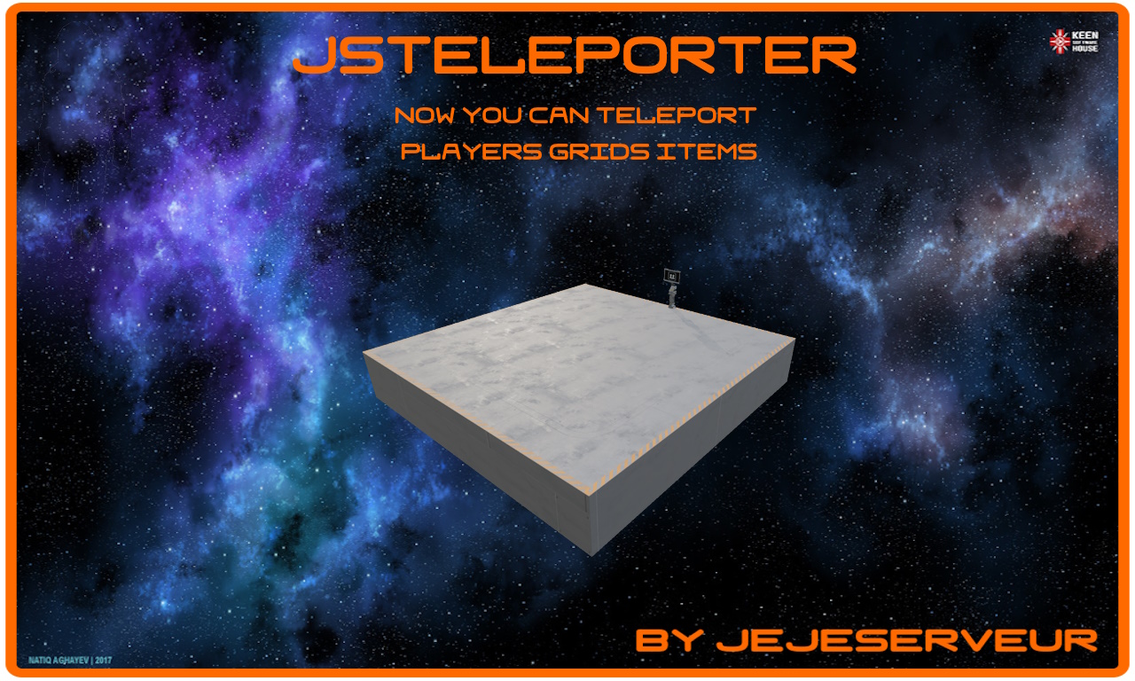 JejeServeur - JSTeleporter - Teleport Players/Grids/Items