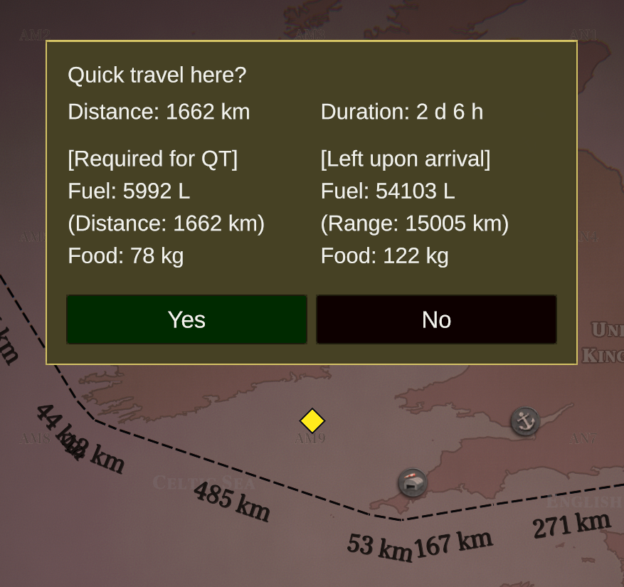 Immersive Quick Travel