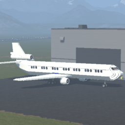 Softbody AIR LINER DC-10-10 With Physical Windows