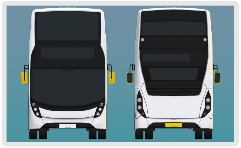 ADL Enviro 400MMC 10.9m (Full-width Rear Destination)