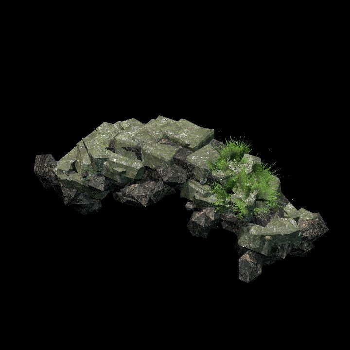 Jungle Ruins - arch 4 A