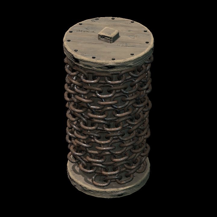 chain and spool vertical