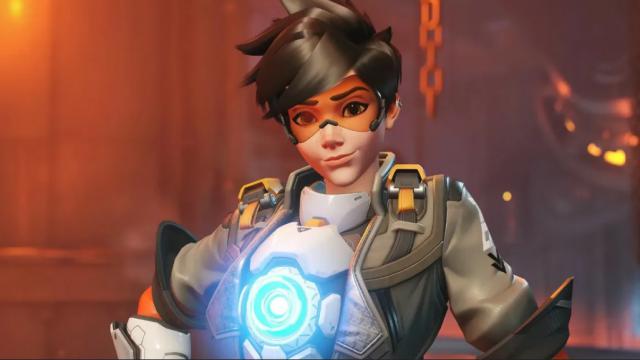 R-18 Tracer (Overwatch) animated Glow Adrenaline