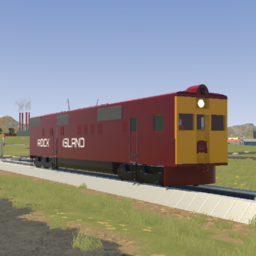 Rock Island EMD AB6 Locomotive (Commuter Service)