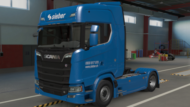 Sieber Logistics AG - Scania S