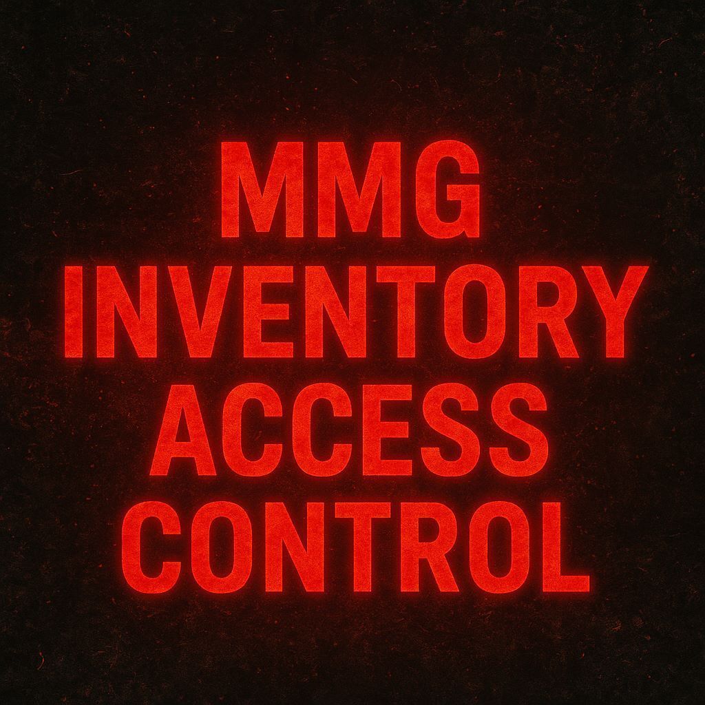 MMG Inventory AccessControl
