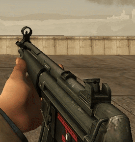Weapons without Flashlights Pack - L4D1 Animations: MP5
