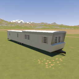 1950s 10x56 mobile home