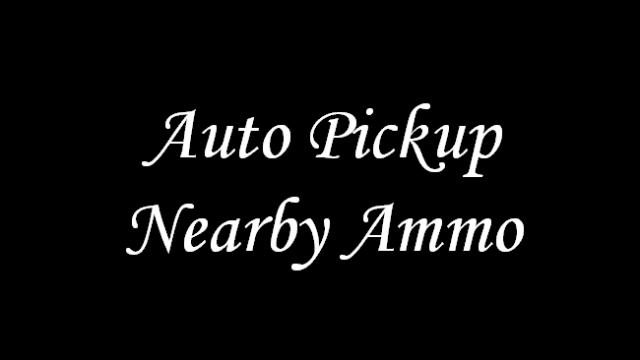 Auto Pickup Nearby Ammo