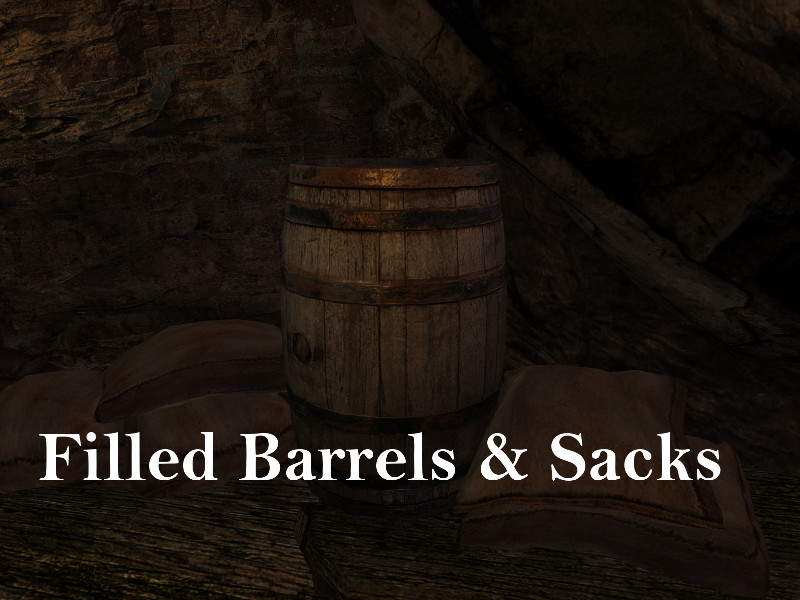 Filled Barrels & Sacks