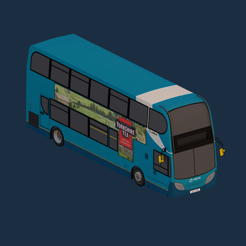 Alexander Dennis Enviro 400 Classic - Arriva Interurban (Grey Headlights + Adverts)