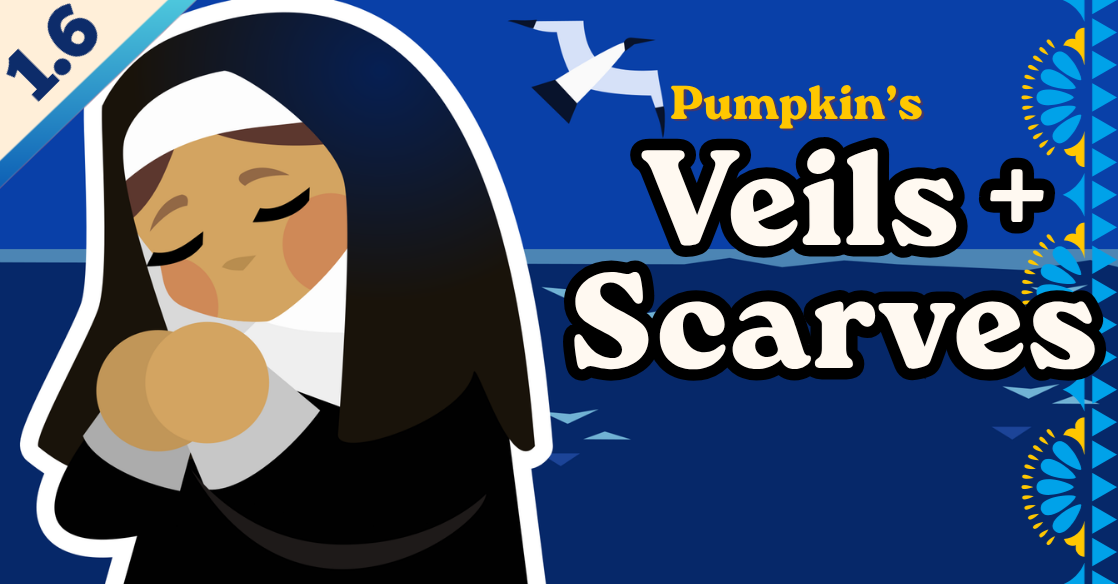 Pumpkinlass: Veils and Scarves