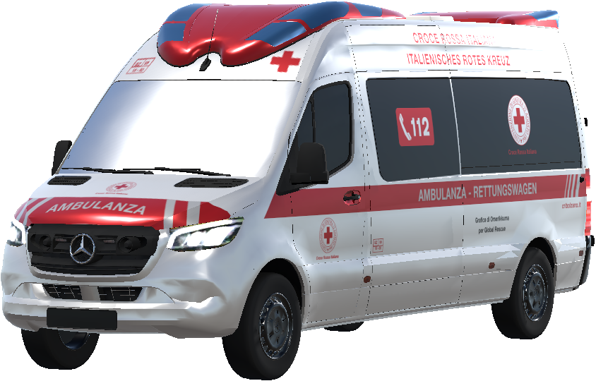 CRI  Bolzano / IKR Bozen - Ambulanza / Rettungswagen MB Sprinter