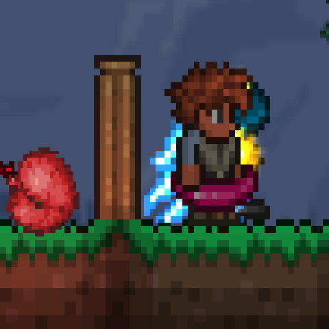 Mod that replace any block you place with palm wood – tModLoader Mod