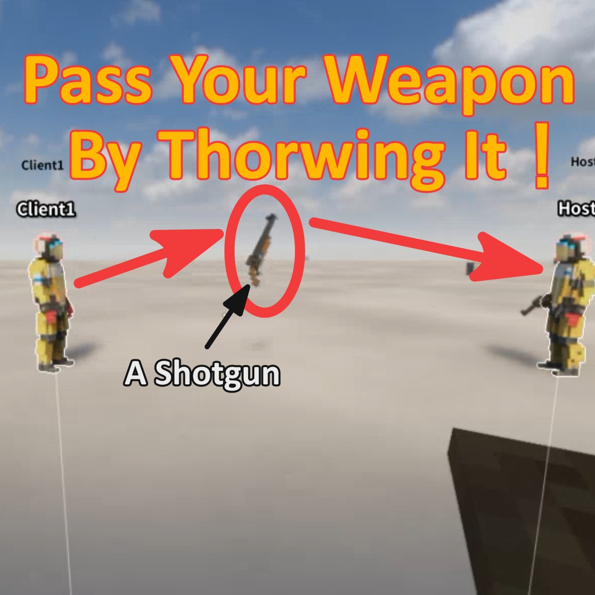 Throw Your Weapon !