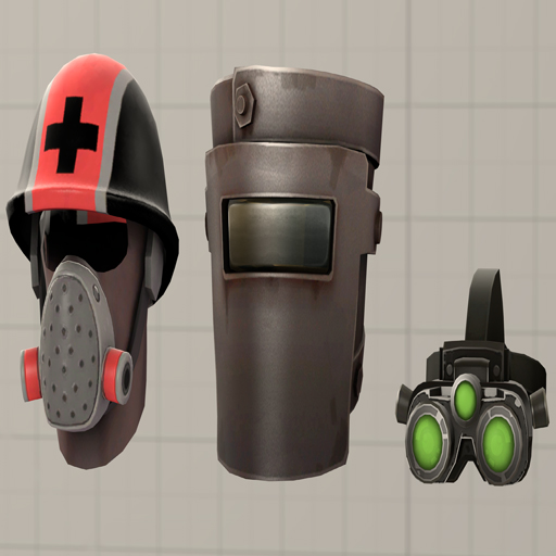 Team Fortress 2 Enhanced Small Cosmetics Pack (Props)