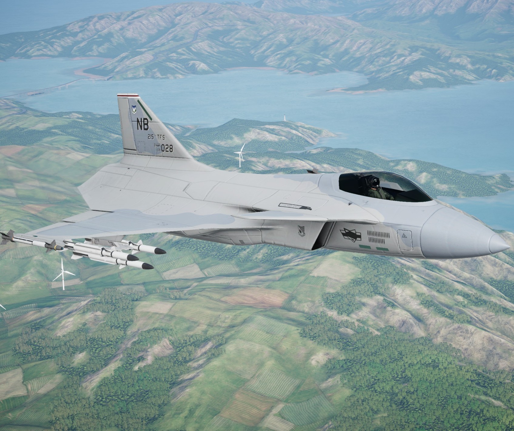 FS-12 Revoker - BADF GROWLER ONE - Mod Gray
