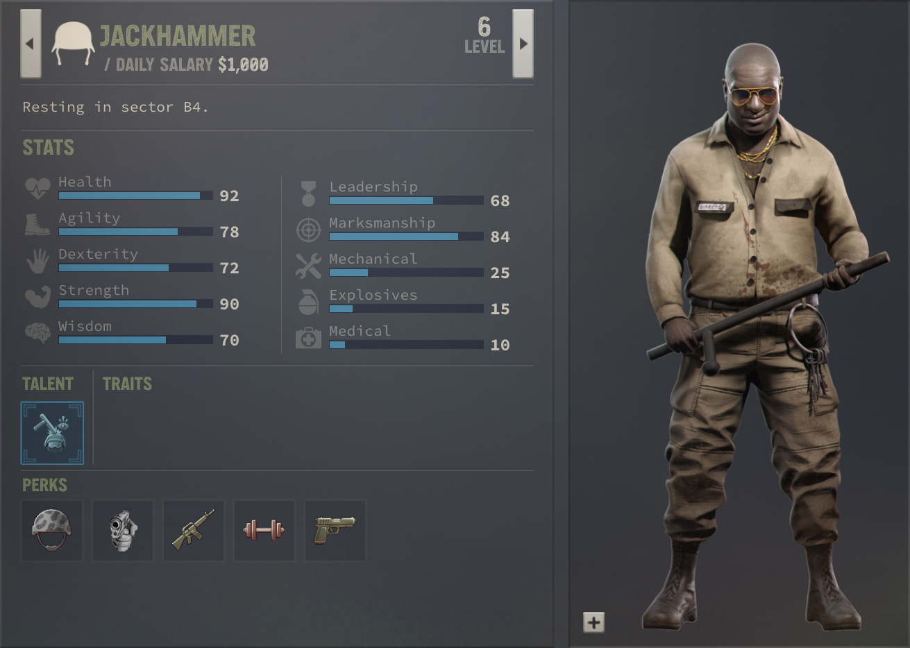 Jackhammer — Recruitable RPC | Grim Edition preview