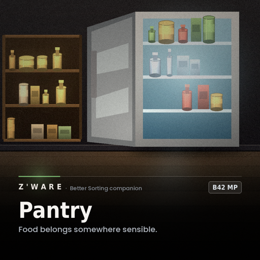 Z'Ware Pantry: Eat This First [Better Sorting Companion | B42 MP]