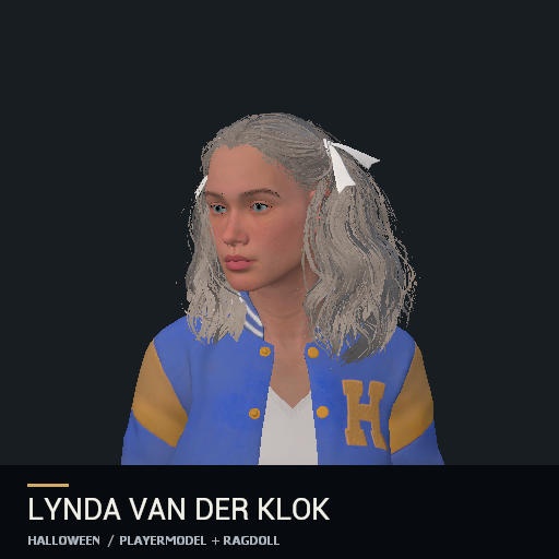 Lynda van der Klok — Halloween | Playermodel preview