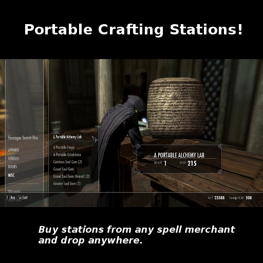 Portable Crafting Stations