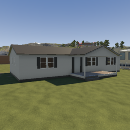1970s 3 bedroom prefab house (unfurnished)
