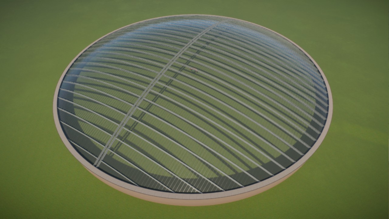 Large Glass Dome by NoaBo1